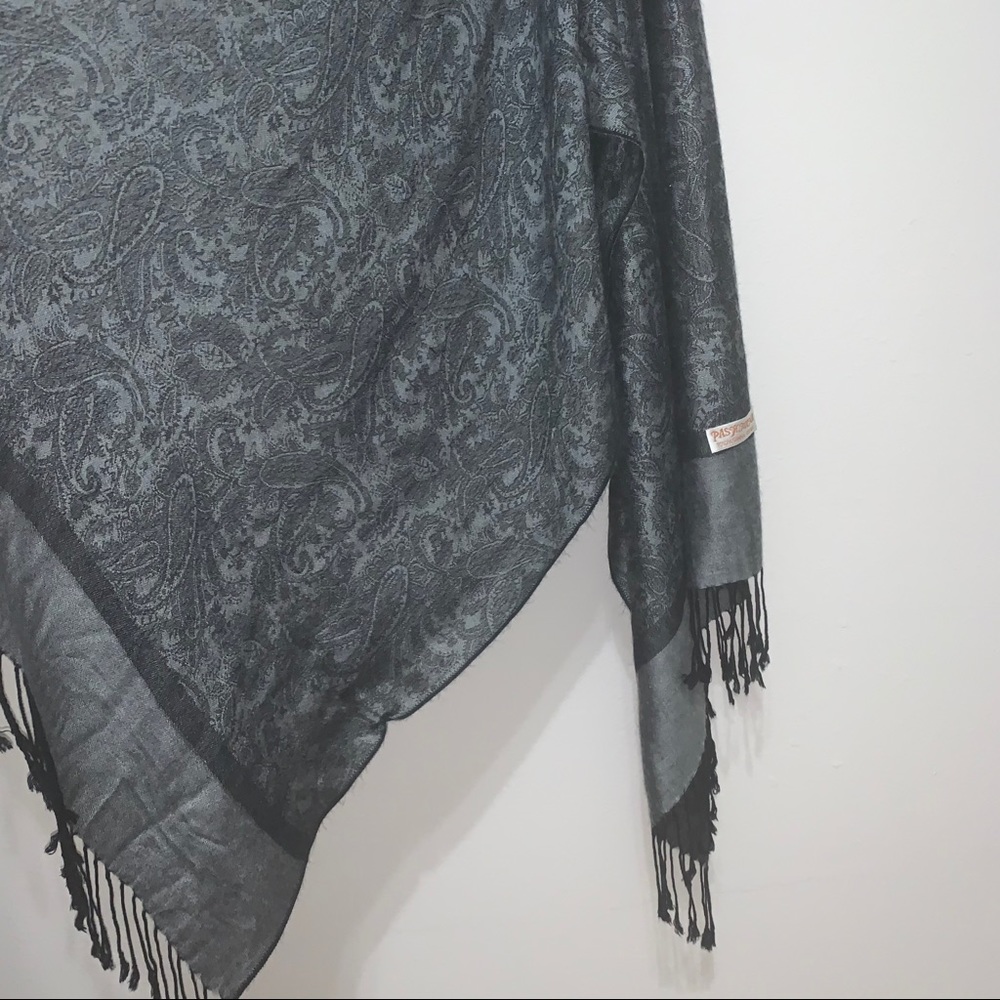 Pashmina Silk Paisley Scarf